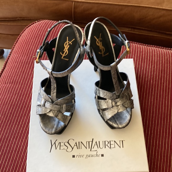 Yves Saint Laurent tribute sandals, wore once practically new. - Picture 7 of 7